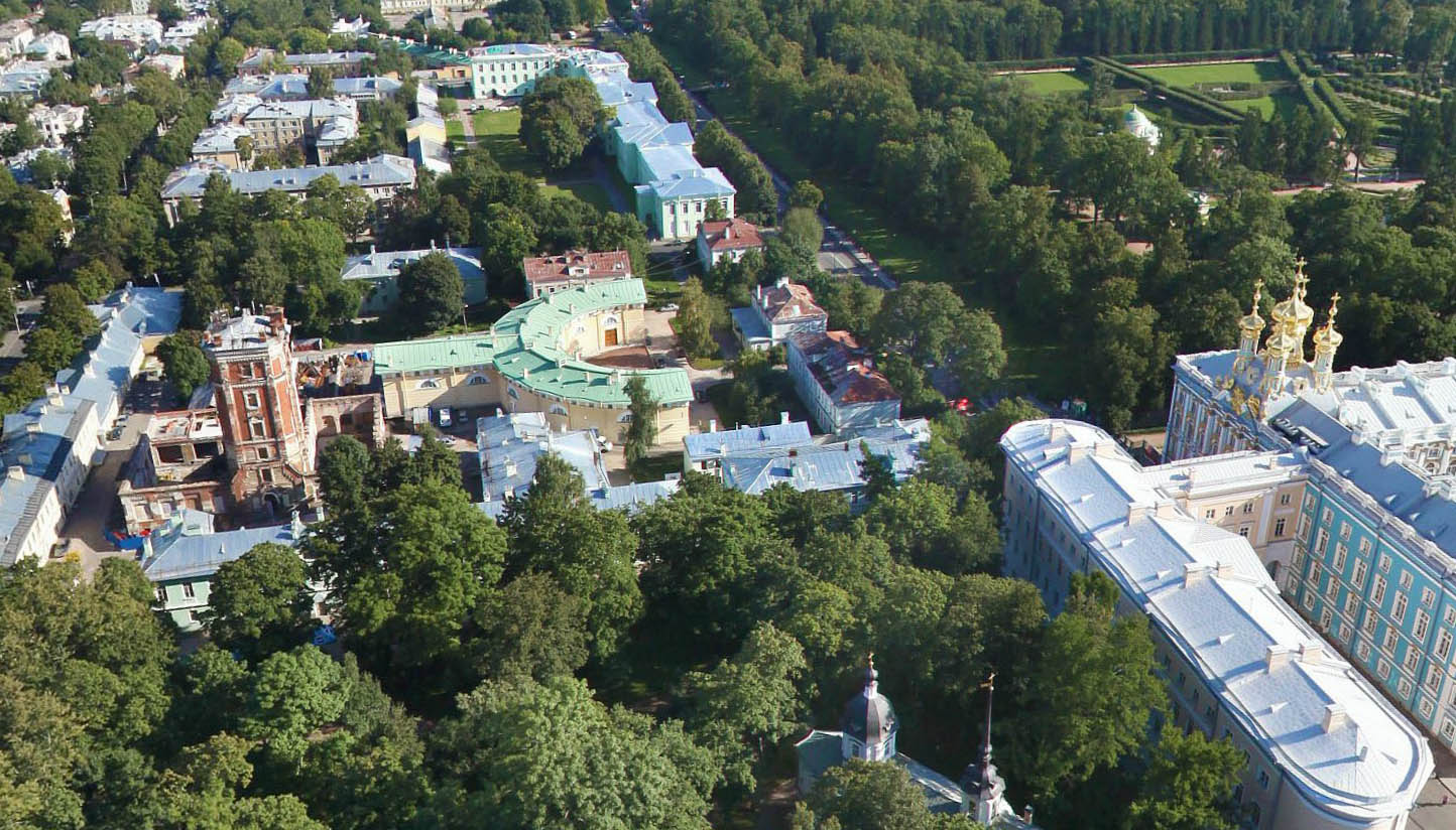 Певческая башня в Пушкине. Царское Село - город Пушкин - Путеводитель